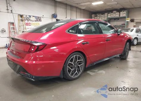 2021 Hyundai Sonata N Line из США, поврежденный, VIN 5NPEK4JC9MH122705